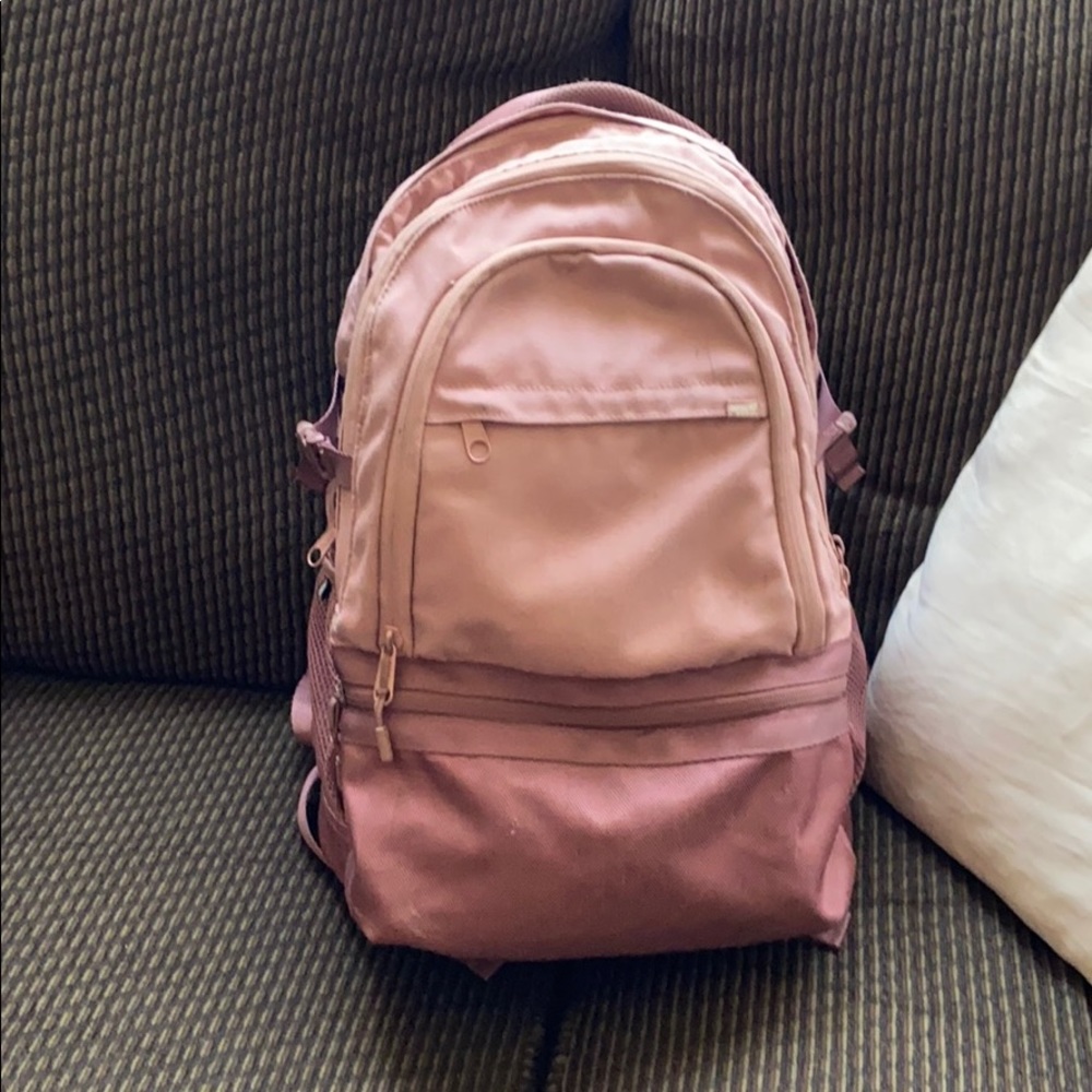 Rose Gold Victoria Secret PINK Campus Backpack